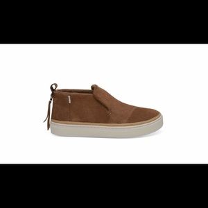 Toms suede slip on sneaker